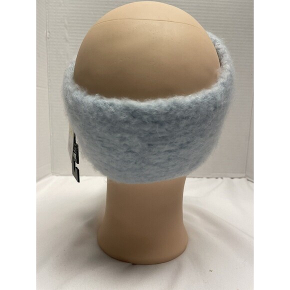 Sonoma  Women's Twisted Ice Blue Soft  Warm Brushed Knit Headband New - Picture 3 of 5